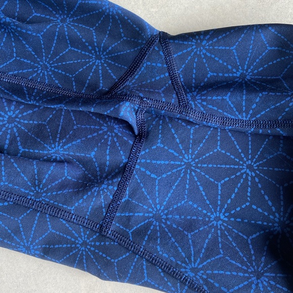 Lululemon Wunder Under Exploded Sashico Star Inkwell Rugged Size 8 - Picture 9 of 9